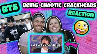 BTS Being Chaotic Crackheads in Award Shows Reaction