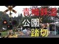Level crossing　japan(tokyo)ome park