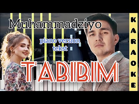 Muhamm - Tabibim | Karaoke Tekst Qo'shiq Matni Piano Version Minus | By Kambarovoff