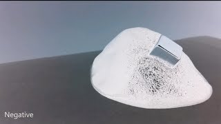 Magnetic Putty Devours Magnet Time Lapse + Reverse HD 1080p
