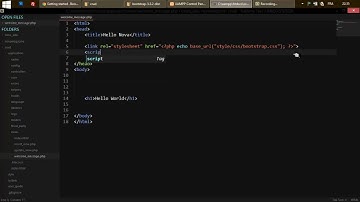 Integrate a Bootstrap Template into CodeIgniter