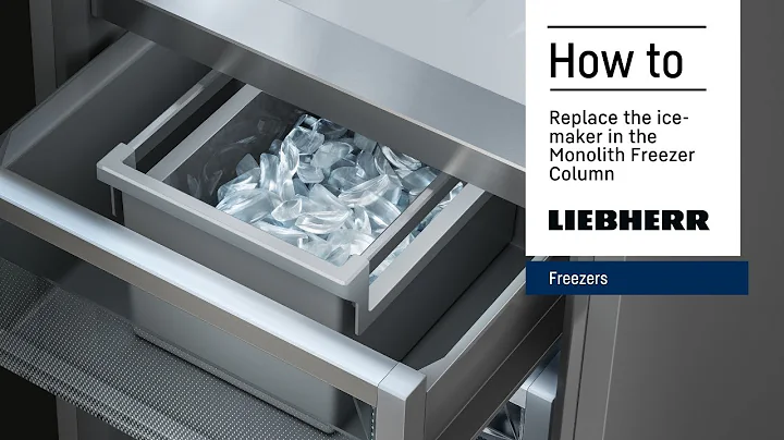 How to replace the Ice Maker in a Liebherr Monolith Freezer