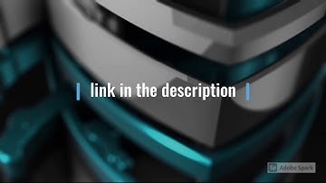 I will create clean glossy 3d logo intro