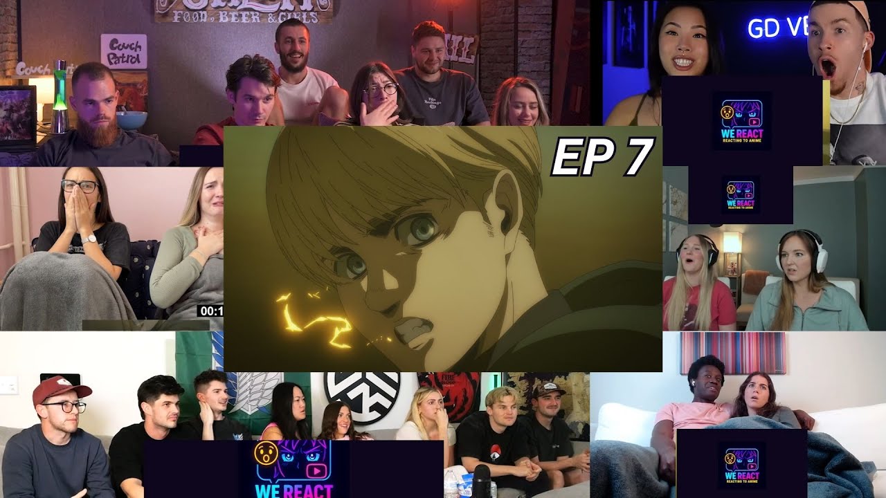 Attack on Titan Season 04 Episode 07 | Reaction Mashup 