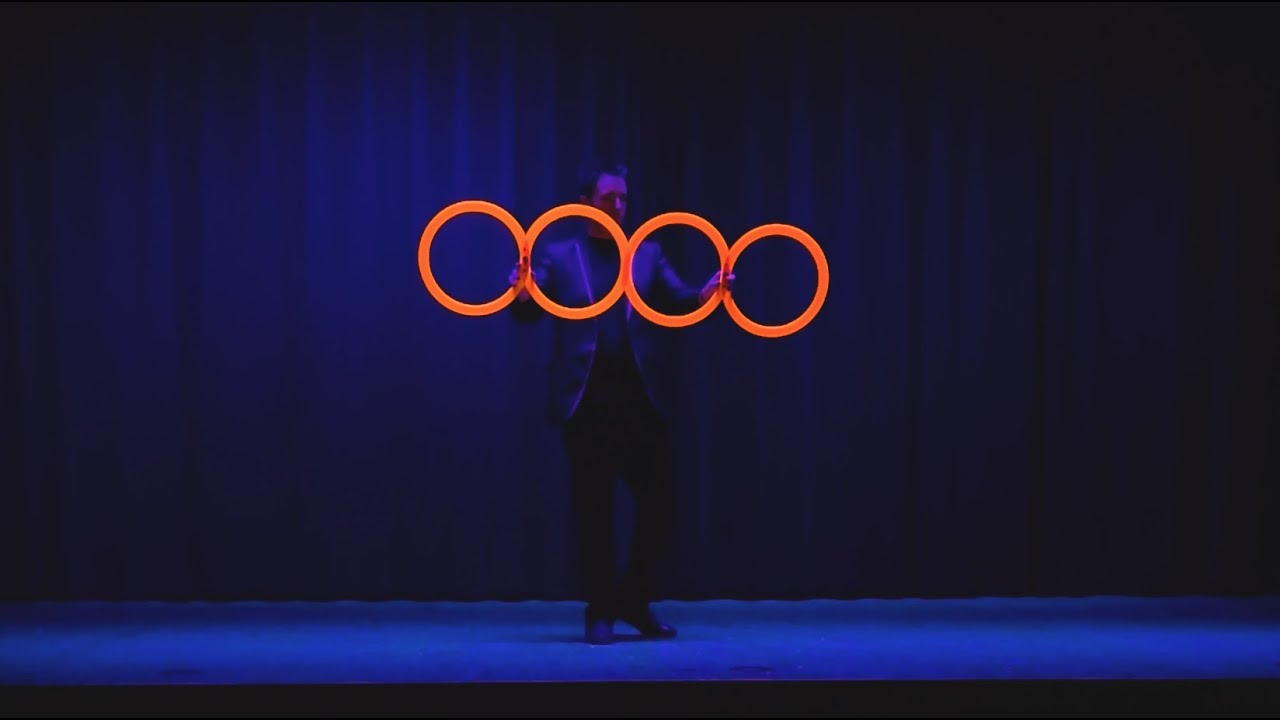 Optical Illusion Rings 8 Ring Juggling YouTube