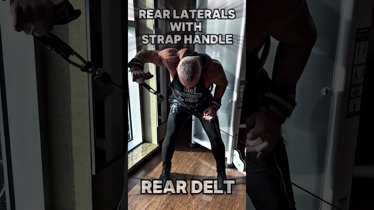 How to grow your rear delts #workout #motivation #fyp #fypシ #workouttips