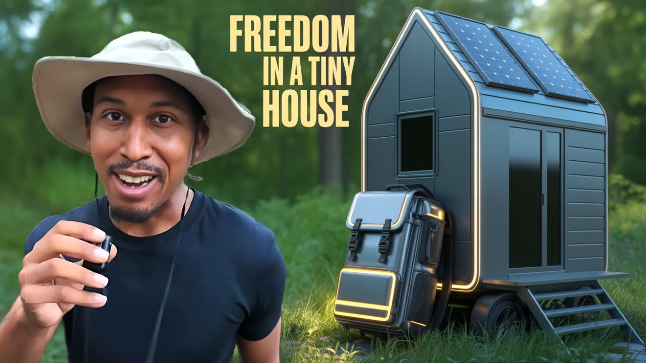 I quit my 9-5 for freedom in a tiny house! - YouTube