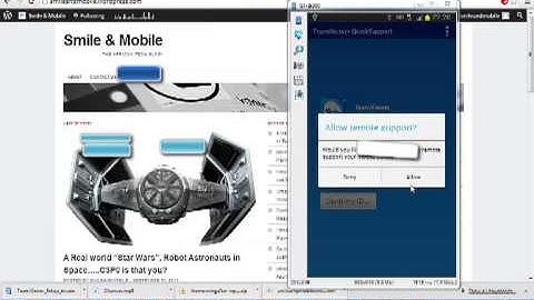 How to Control your Phone from your Computer/PC! #teamviewer