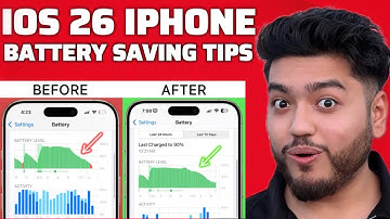 iOS 26 iPhone Battery Saving Tips🔥 Battery Drain Problem Solved