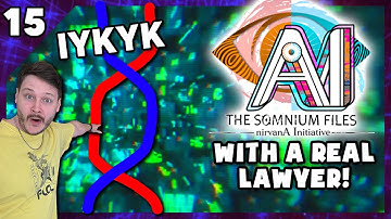 Biggest Plot Twist in the Game! - Ai the Somnium Files - Nirvana Initiative with an Actual Lawyer!