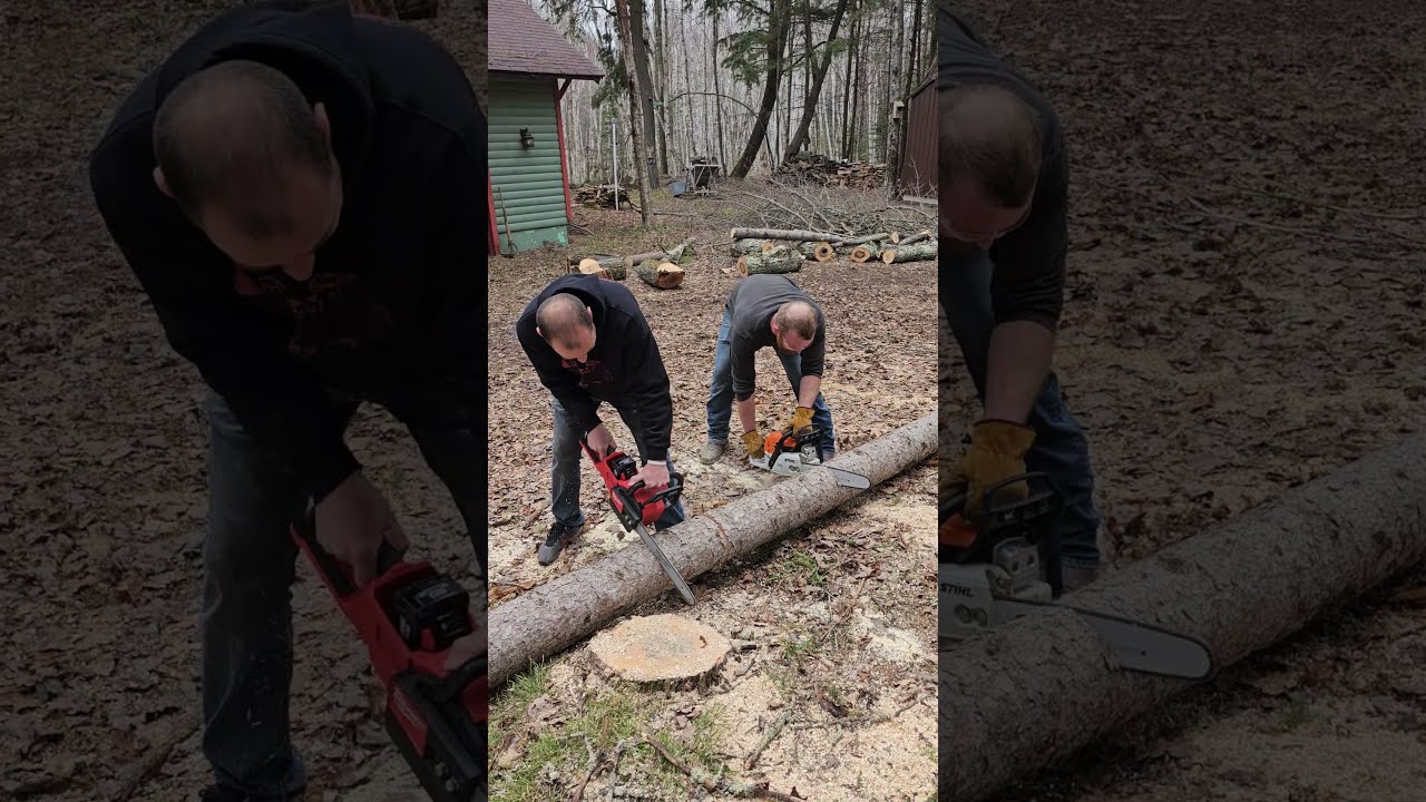 Gas Vs Electric Chain Saws Milwaukee Sthilchainsaw Northernwi Funny