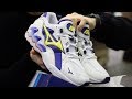 Unboxing Mizuno Kazoku Wave Rider 1 OG White Blue Yellow D1GA182527 | Freesneak Shop