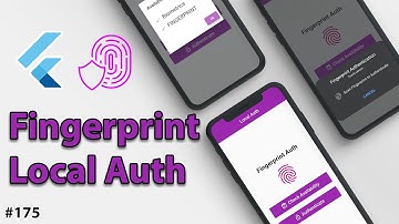 Flutter Tutorial - Fingerprint & Touch ID - Local Auth