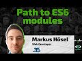 Node.js: Path to ES6 modules