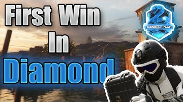 First Win At Diamond MW2 Ranked Play