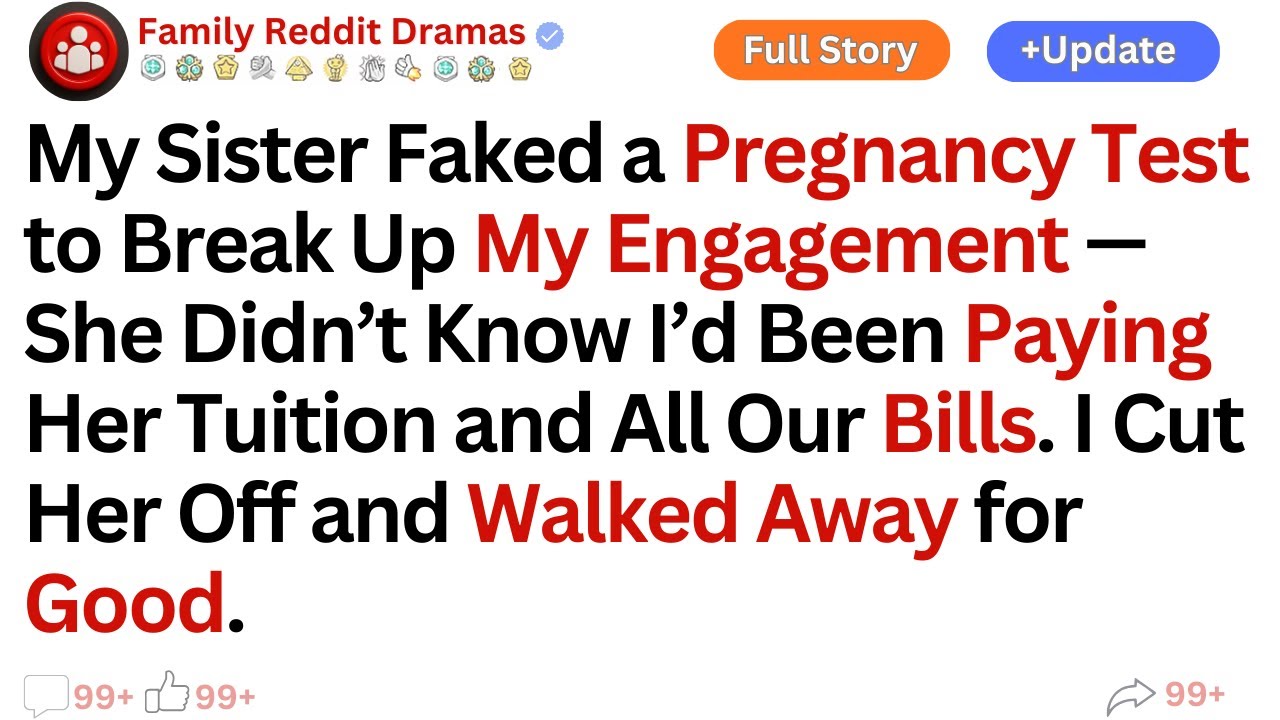 (Full Story) My Sister Faked a Pregnancy Test to Break Up My Engagement — She...!!