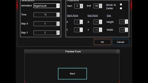 C# - UI Animation Editor - Zeroit Dev Winforms Form Transition Control  - Visual Studio