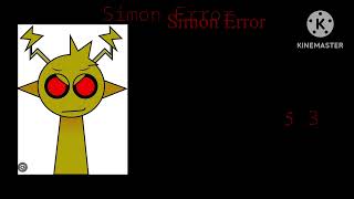 Simon error [ASK BUTTON]