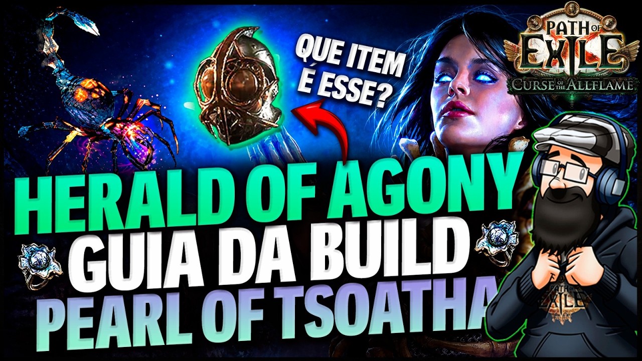 Herald of Agony, mais forte do que NUNCA! - Curse of the Allflame [PoE - 3.29]