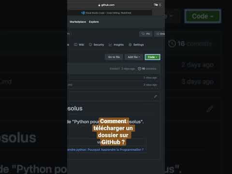 Vidéo: Comment télécharger des fichiers sur le bureau Github ?