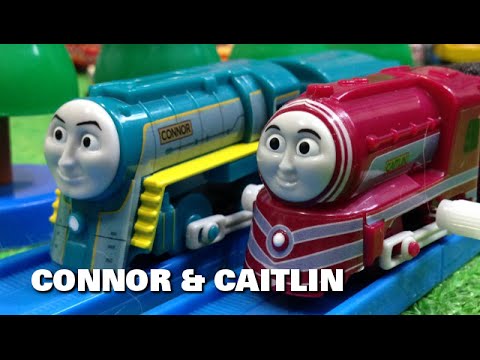 トーマス プラレール ガチャガチャ どっちが速い 競走しよう編 コナーとケイトリン Connor And Caitlin Youtube トーマス プラレール ガチャガチャ どっちが速い 競走しよう編 コナーとケイトリン Connor And Caitlin Youtube