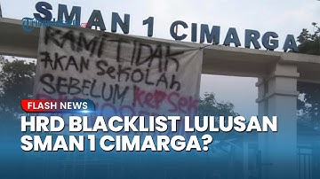 Isu HRD Blacklist Lulusan SMAN 1 Cimarga seusai Bela Teman yang Ditampar Kepsek, Sekda: Tidak Boleh!