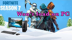 Working How To Fix Fortnite Crashing On Startup Launch Pc - fortnite will not load on pc windows computer mac season 7 how to fix fortnite crashing duration 1 57