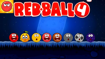 Red Ball 4 - Gameplay Walkthrough Part 9 - Levels 51-55 (iOS, Android)