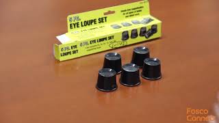 What Is a 5 pcs Eye Loupe Set for Inspecting Fiber Optic Connectors (47995)?
