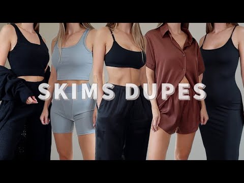 skims black dress dupe