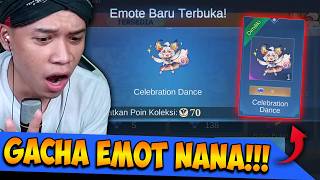 Tes Kehokian Gacha Emot Nana Joget !!! Mobile Legends