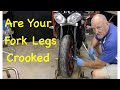 Aligning Motorcycle Fork Legs Properly After Mounting The Front Wheel