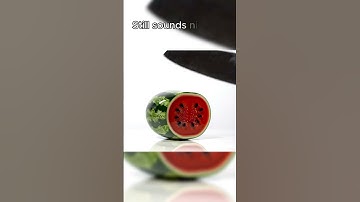 AI ASMR Glass Fruit Cutting Fails
