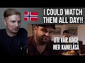 Reaction to uti vr hage  mer kamels norwegian comedy