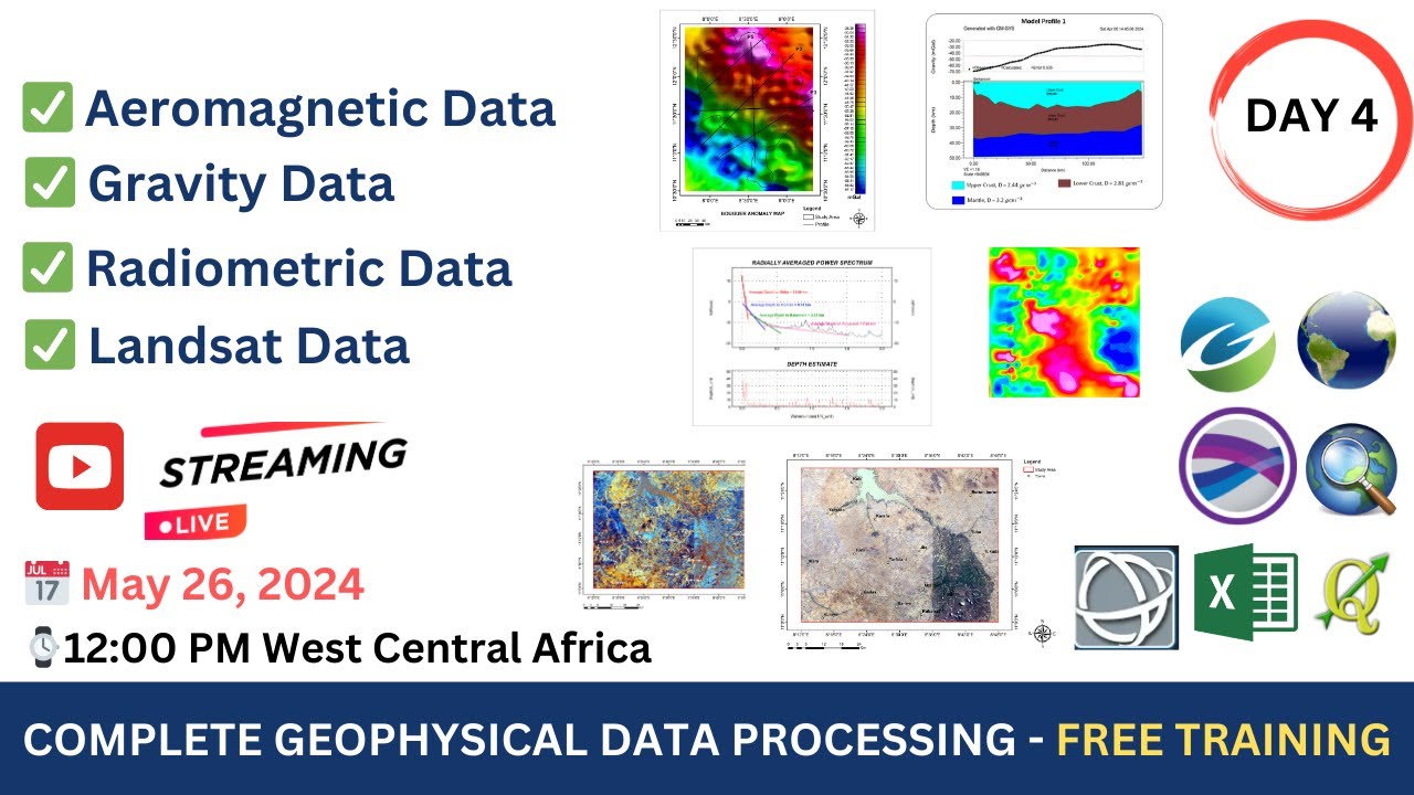 [Day 4] 14 Days Free Live Training on Geophysical Data Analysis