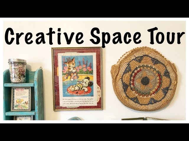 2019 Craft Room Tour. Craft Studio Tour. Craft Organization And Storage  Ideas 