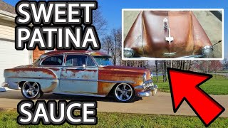 Putting Sweet Patina Sauce on the 1954 Chevy