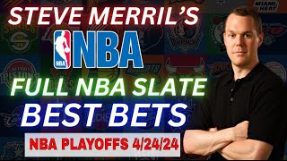 NBA Playoffs Picks \& Predictions Today | Heat vs Celtics | Pelicans vs Thunder | NBA Best Bets 4\/24