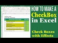 How to Make a Check Box in Excel