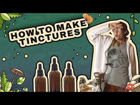 How to make Double Extracted Mushroom Tinctures!