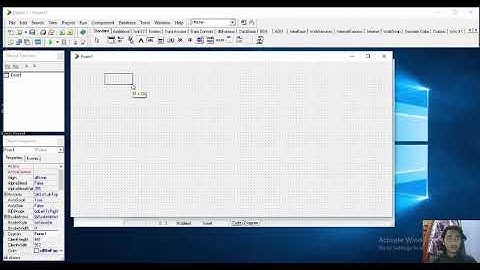 Tutorial membuat perulangan array menggunakan delphi 7