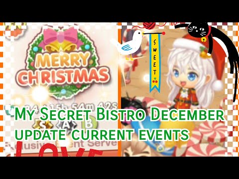 What's new for this X' mas ? My Secret Bistro (Eng)