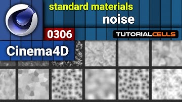 0306. noise shader in cinema 4d