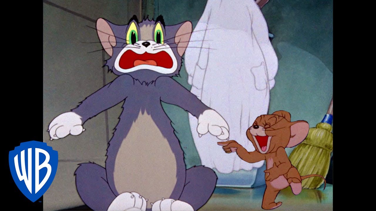 Tom & Jerry | Scaredy Thomas! | Classic Cartoon | WB Kids