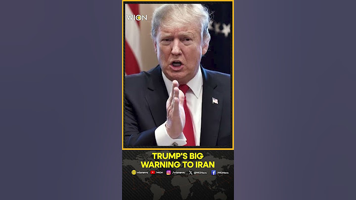 Trump: US Not Involved In Iran Attack, Warns Of ‘Never Seen Before’ Response If Attacked