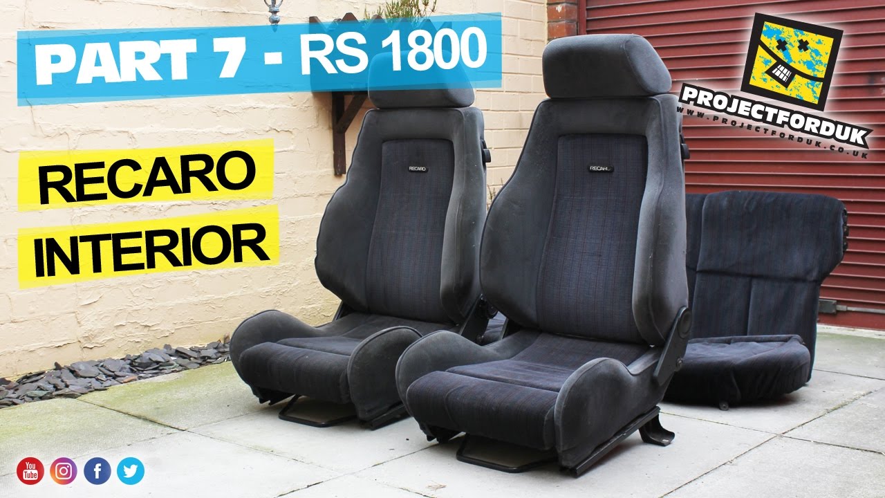 Part 7 Recaro Interior 1993 Ford Fiesta Rs 1800 Turbo Restoration Project Hd
