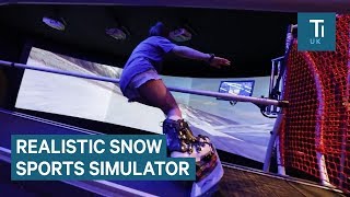 Motion Tracking Simulator Lets You Practice Skiing Indoors