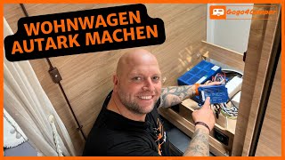 Wohnwagen einfach autark machen mit Ladebooster & Moverbatterie  AutarkPaket nachrüsten