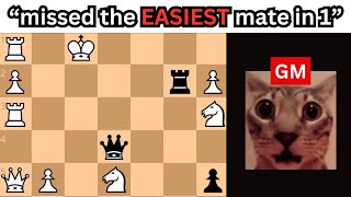 When a Super Grandmaster misses the EASIEST mate in 1