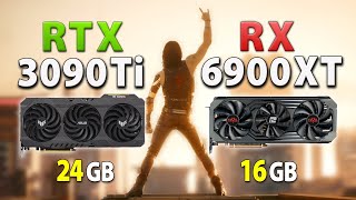 RTX 3090 Ti vs RX 6900 XT // Test in 9 Games | 1440p, 4K